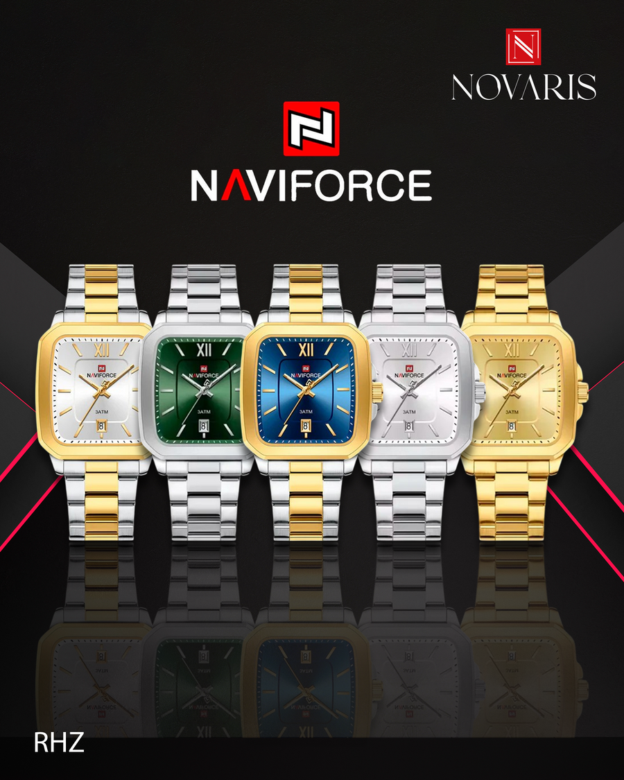 RELOJ HOMBRE ÉLITE NAVIFORCE (RHZ)
