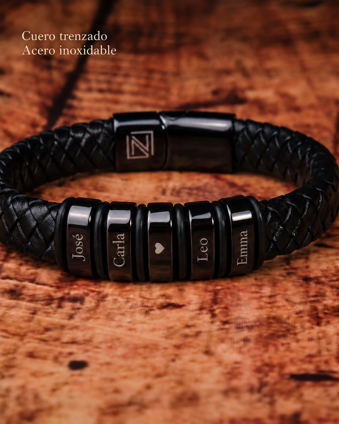 PULSERAS CUERO HOMBRE (PHA)