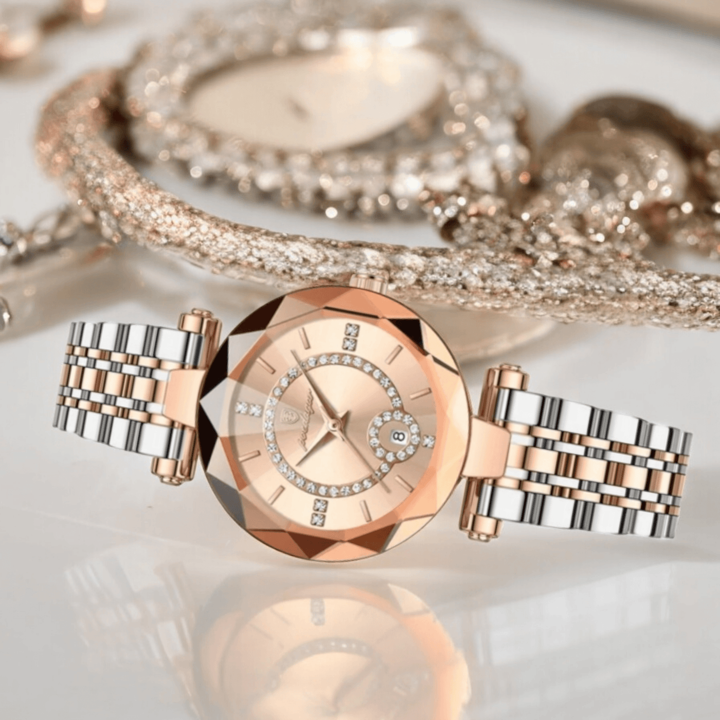 RELOJ DAMA SILVER/ORO ROSA PODEGAR - NOVARIS