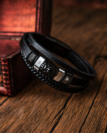 PULSERAS CUERO HOMBRE (PHA)