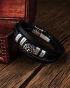 PULSERAS CUERO HOMBRE (PHA)