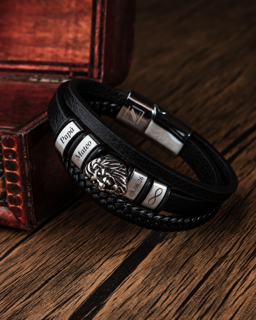 PULSERAS CUERO HOMBRE (PHA)