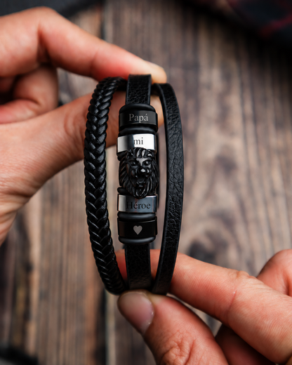PULSERAS CUERO HOMBRE (PHA)