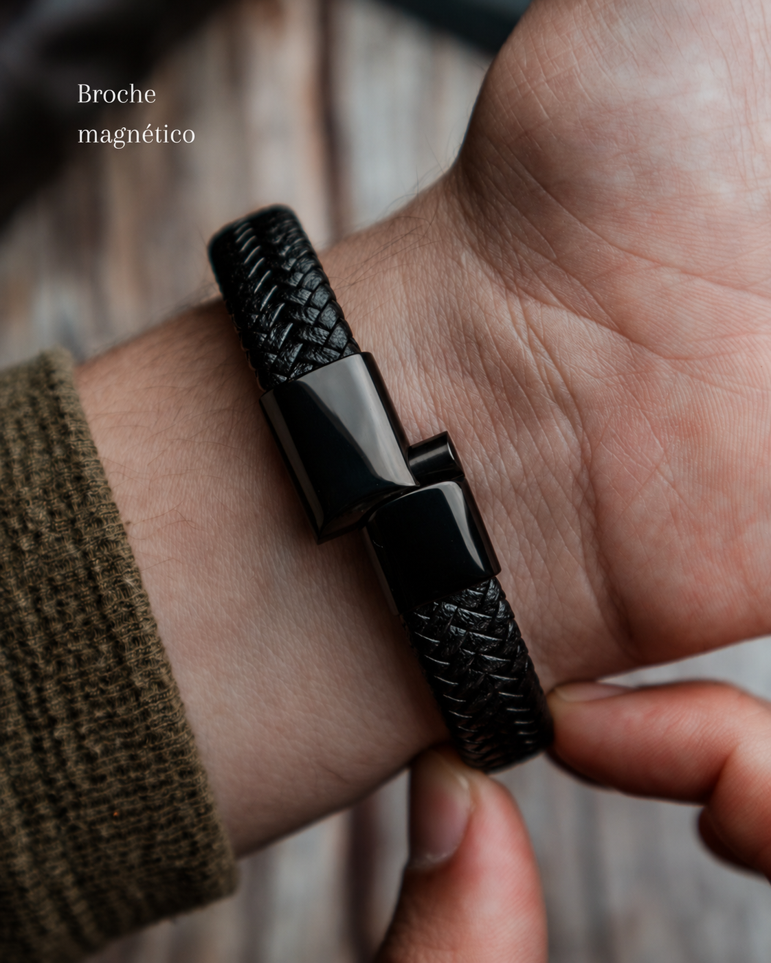 PULSERAS CUERO HOMBRE (PHA)
