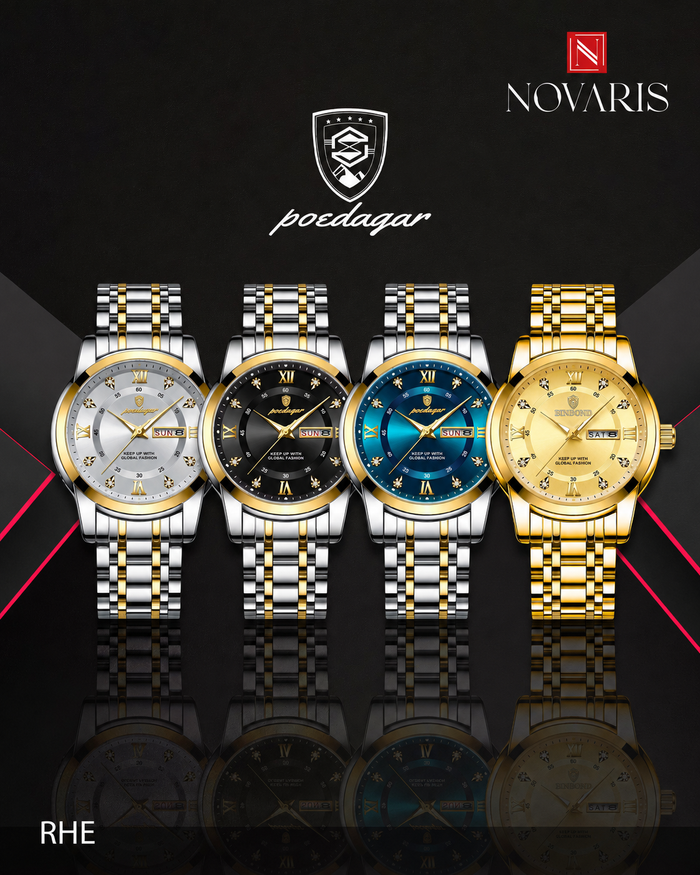 RELOJ HOMBRE ROMANO POEDAGAR (RHE)