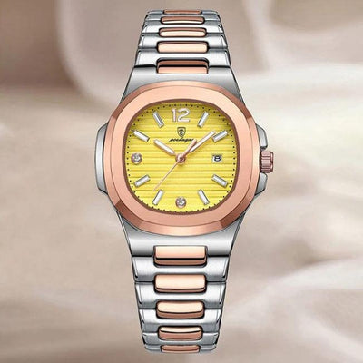 RELOJ DAMA OLD SILVER / YELLOW - NOVARIS