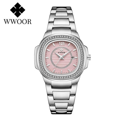 RELOJ DAMA OLD MONEY ROSA/SILVER WWOOR - NOVARIS