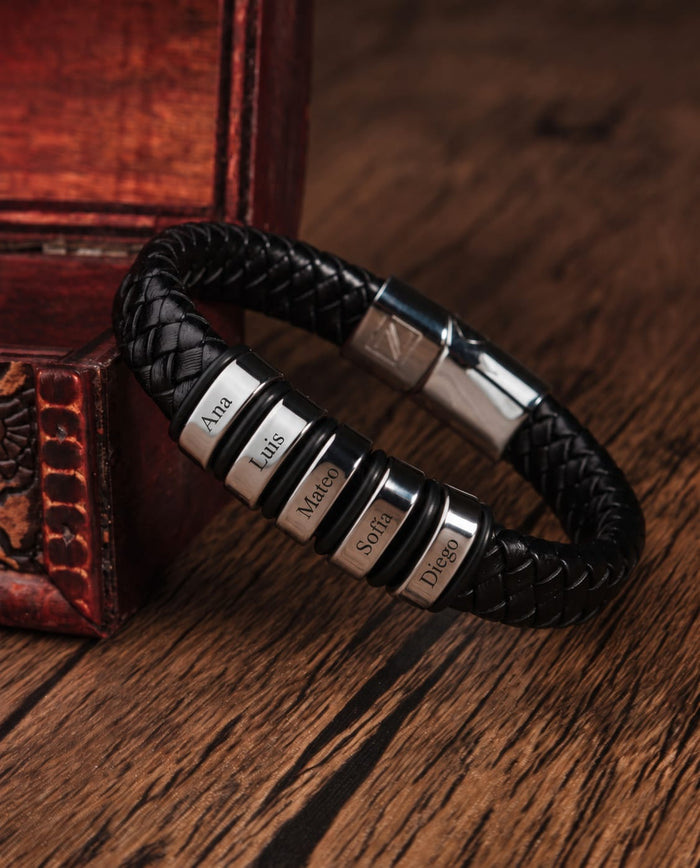 PULSERAS CUERO HOMBRE (PHA)