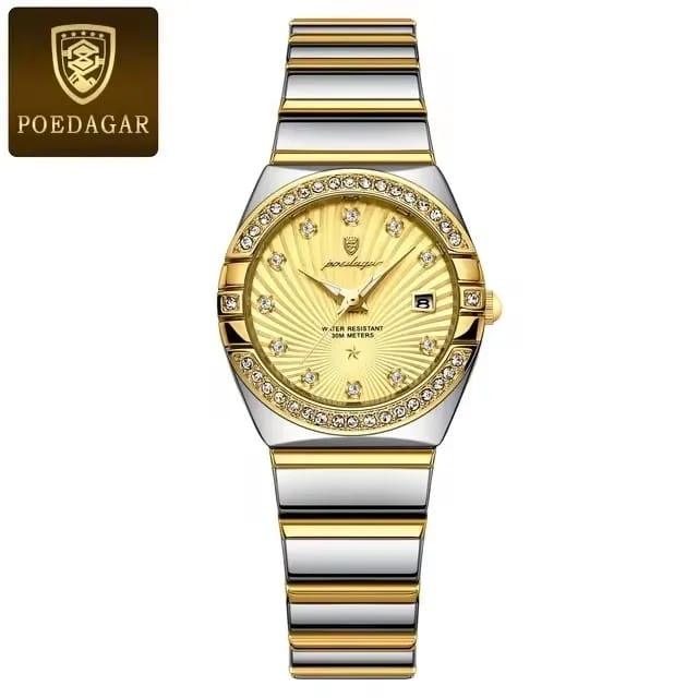 RELOJ DAMA DORADO/PLATA CLASICO POEDAGAR - NOVARIS