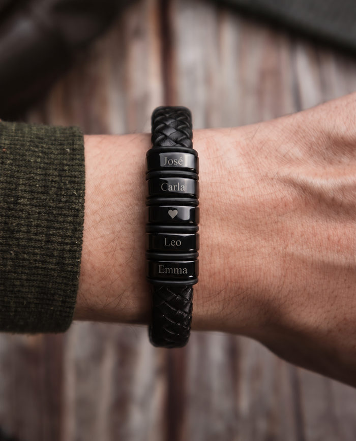 PULSERAS CUERO HOMBRE (PHA)