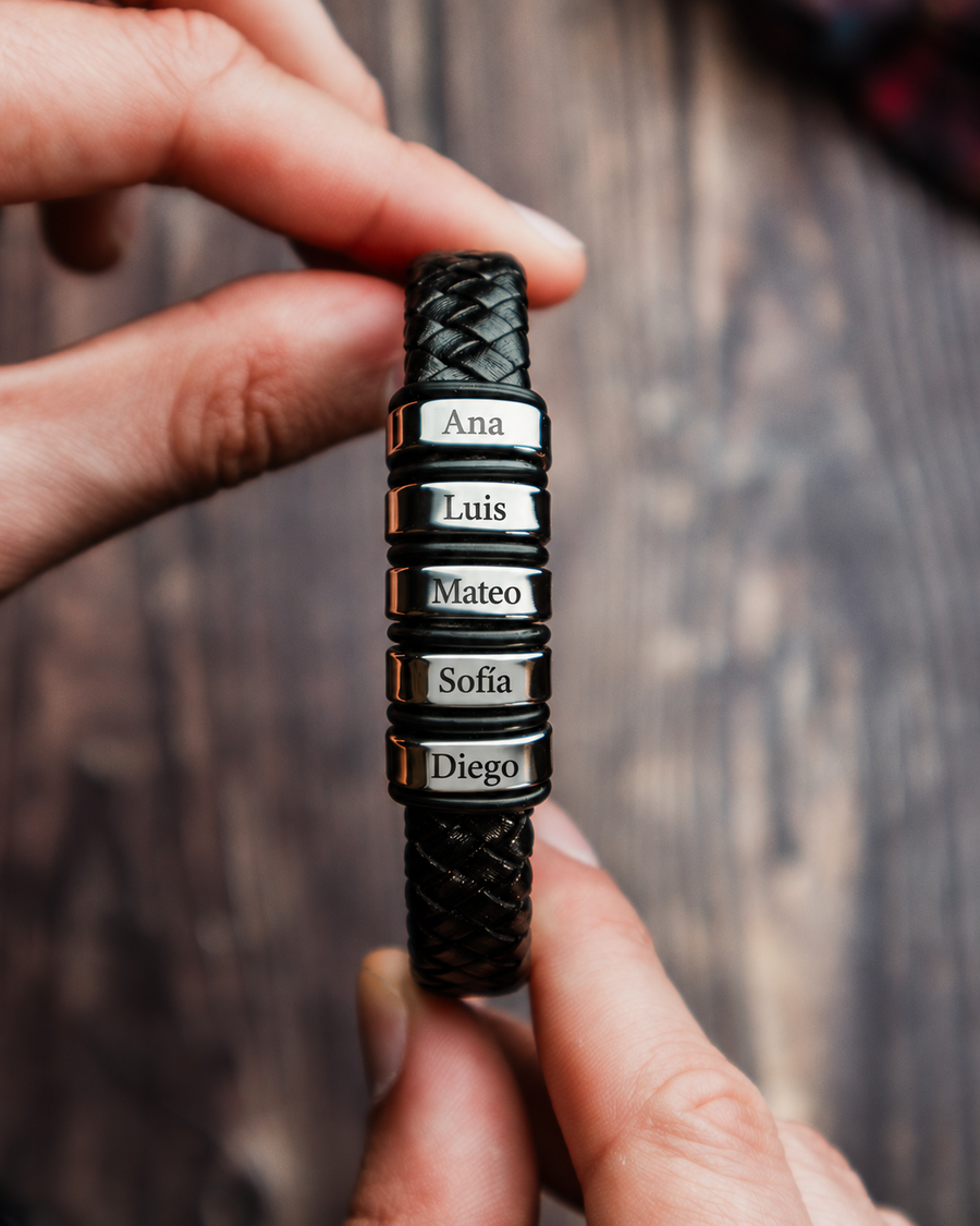 PULSERAS CUERO HOMBRE (PHA)