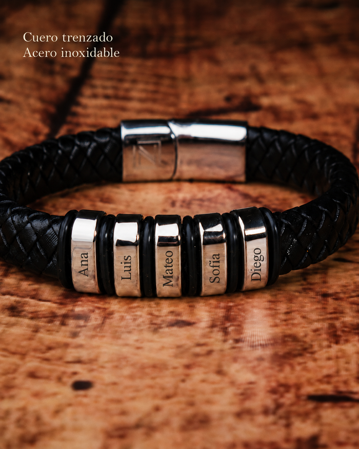 PULSERAS CUERO HOMBRE (PHA)