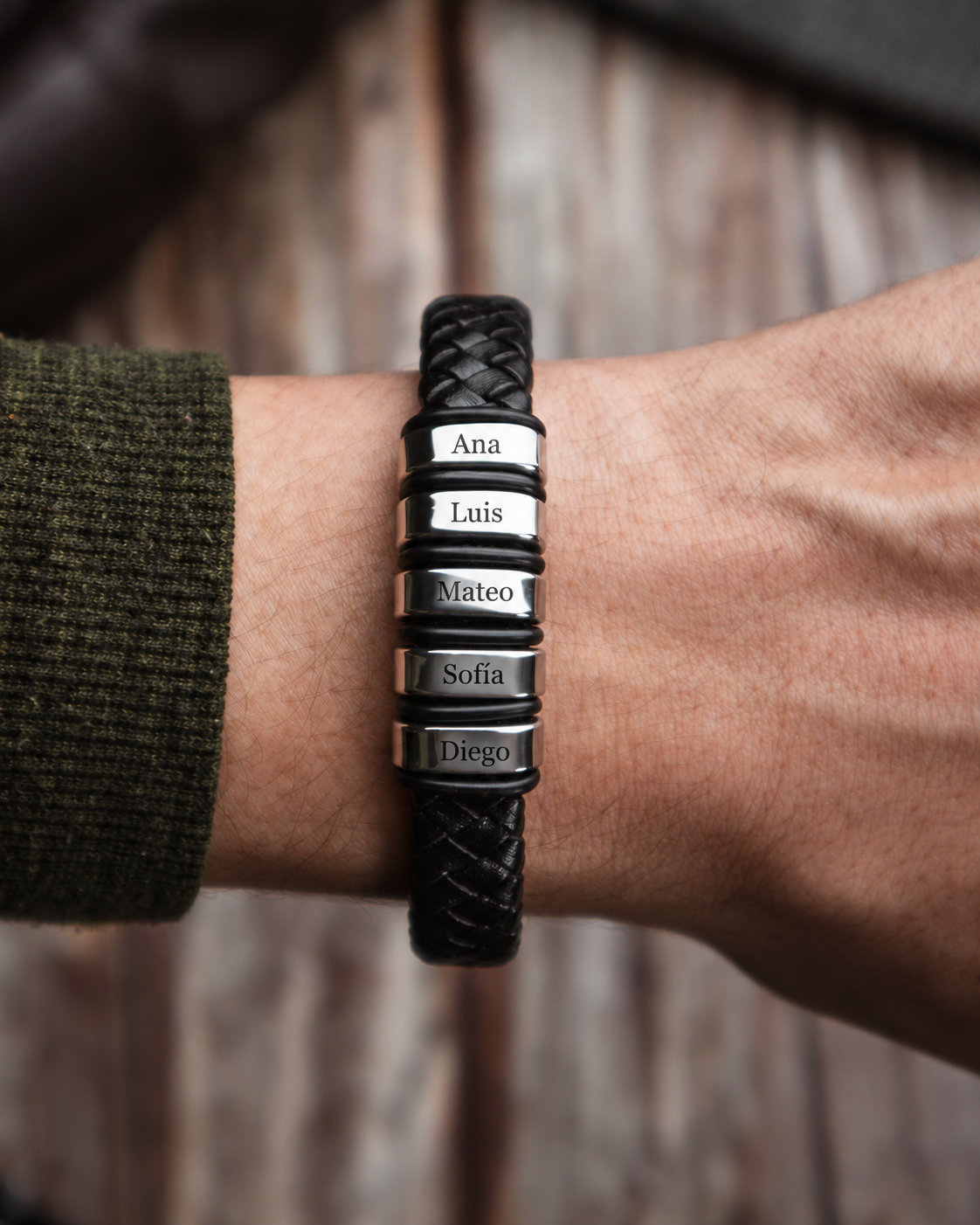 PULSERAS CUERO HOMBRE (PHA)